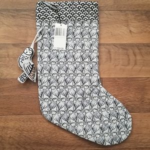 Vera Bradley Owls Holiday Stocking & Ornament Set